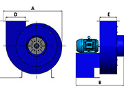 Exaustor Centrifugo